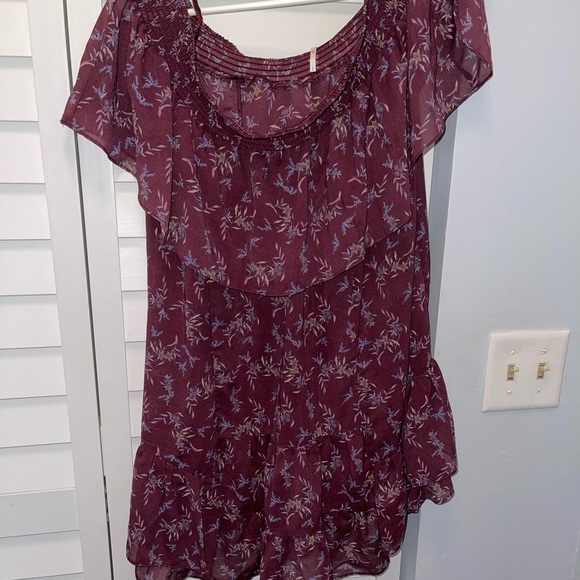 Free People off the shoulder blouse - Picture 1 of 3